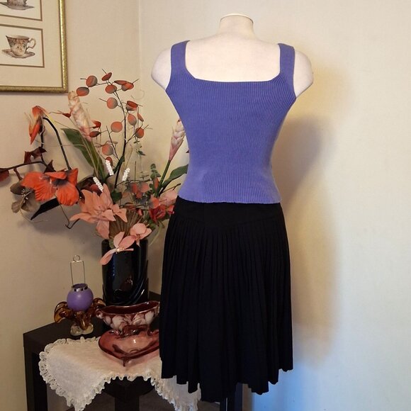 NWOT Kroshetta Stretchy Cardigan Knit Tank Top Camisoles Sleeveless Sweater - Picture 7 of 7